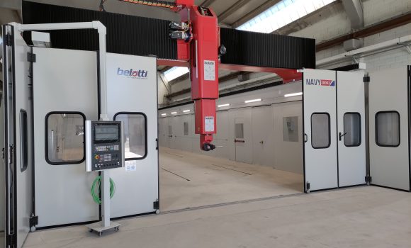 Centro cnc per nautica lavorazione resine 